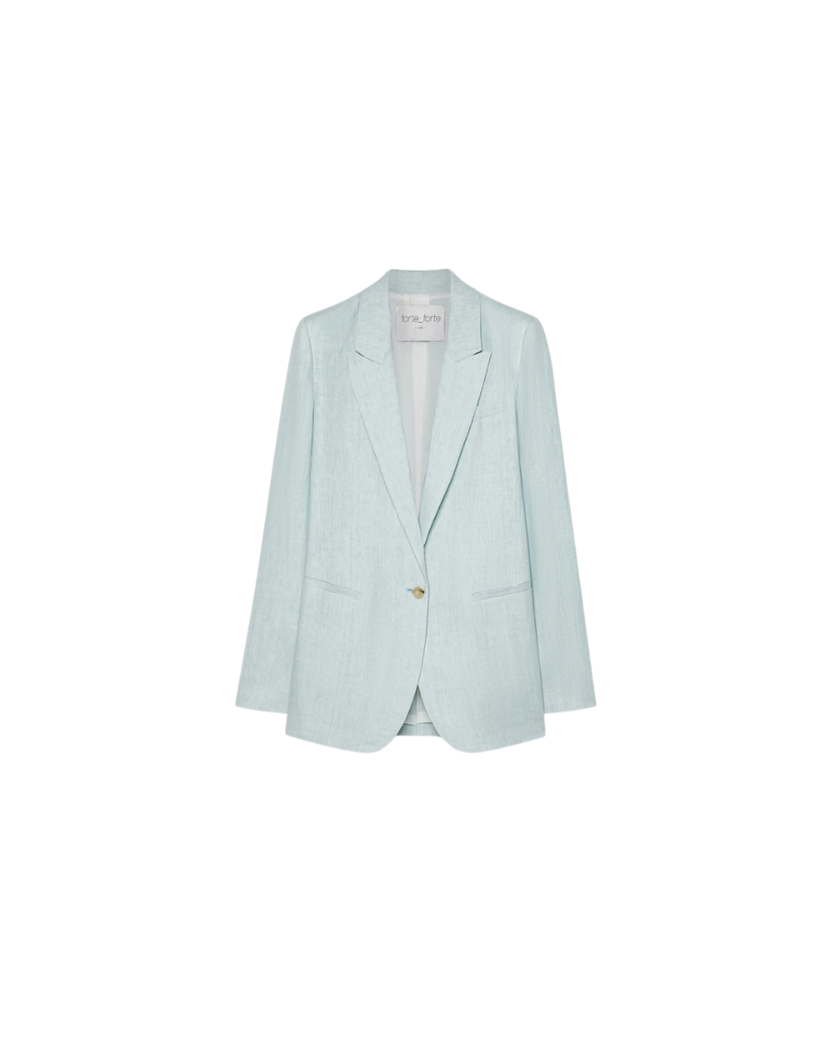 Forte Forte Chic Linen Jacket - Plume - Image 1 of 5