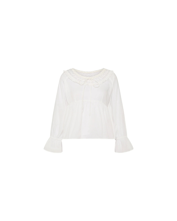 Posse Danielle Blouse - Vintage White Posse Danielle Blouse - Vintage White