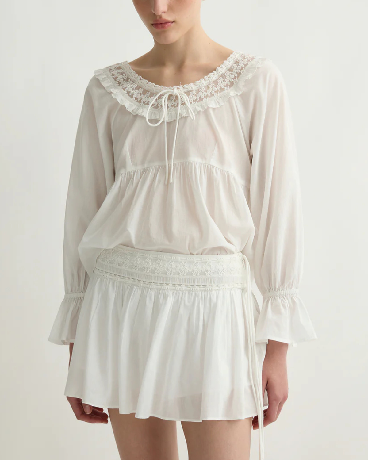 Posse Danielle Blouse - Vintage White - Image 2 of 5