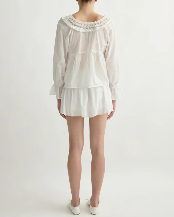 Posse Danielle Blouse - Vintage White