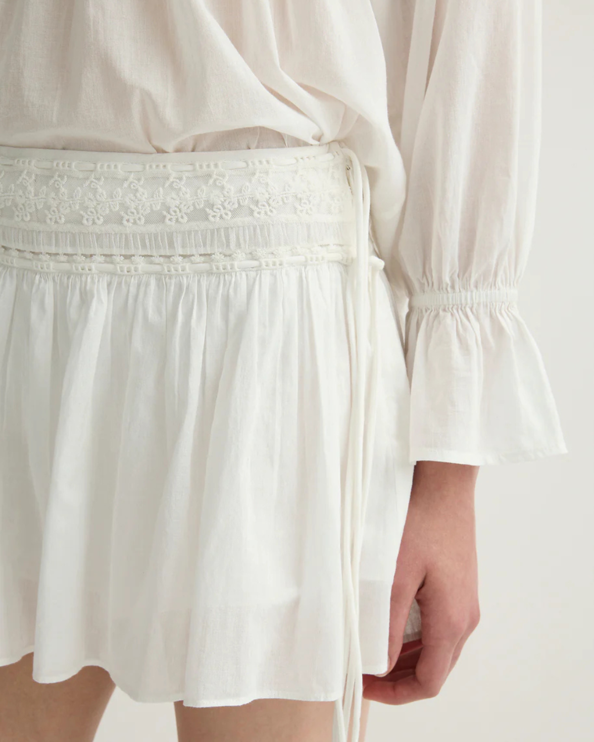 Posse Danielle Skort - Vintage White - Image 4 of 6