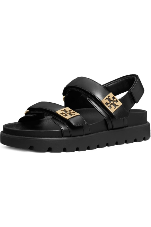 Tory Burch Mellow Sport Sandal - Perfect Black/Gold