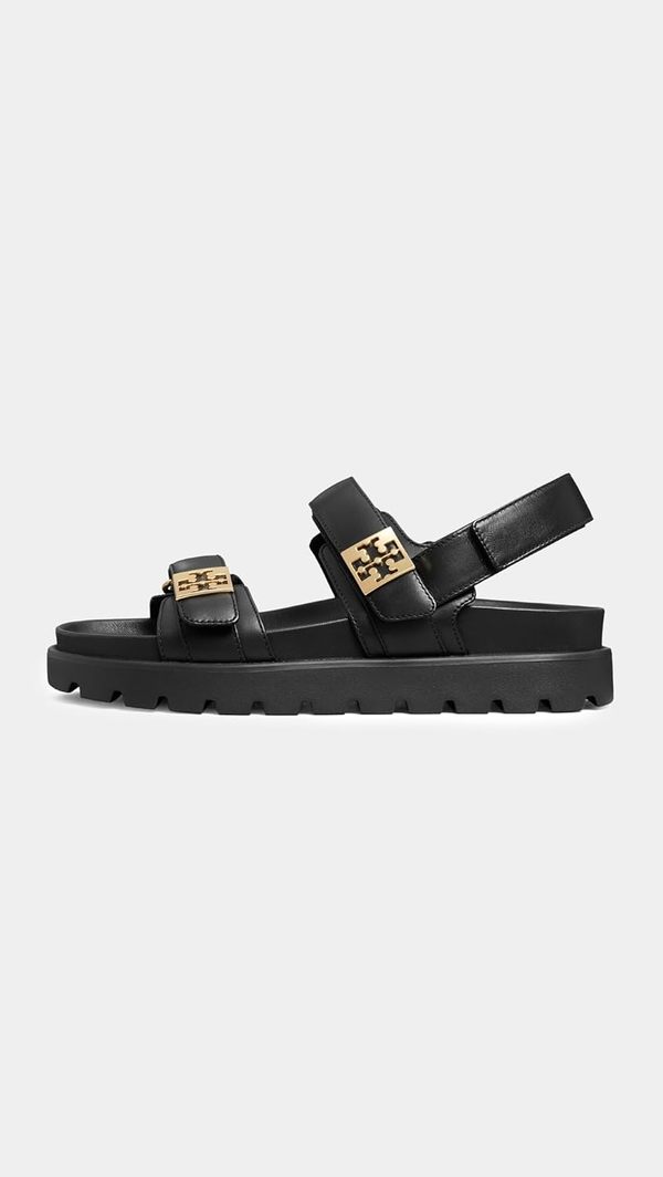 Tory Burch Mellow Sport Sandal - Perfect Black/Gold