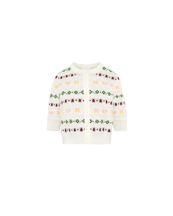 Molli Espoir Cardigan - Milk Multi