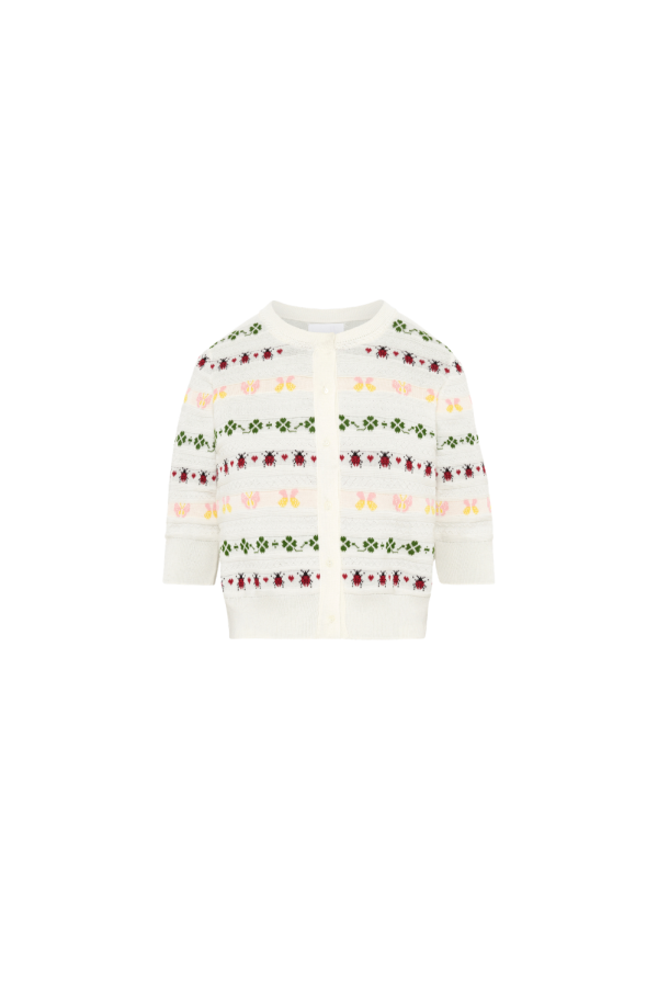 Molli Espoir Cardigan - Milk Multi
