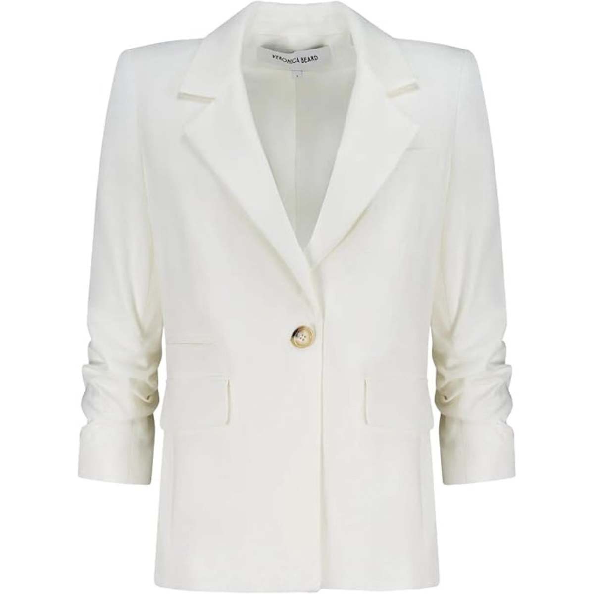 Veronica Beard Battista Dickey Jacket - Dove - Image 1 of 2