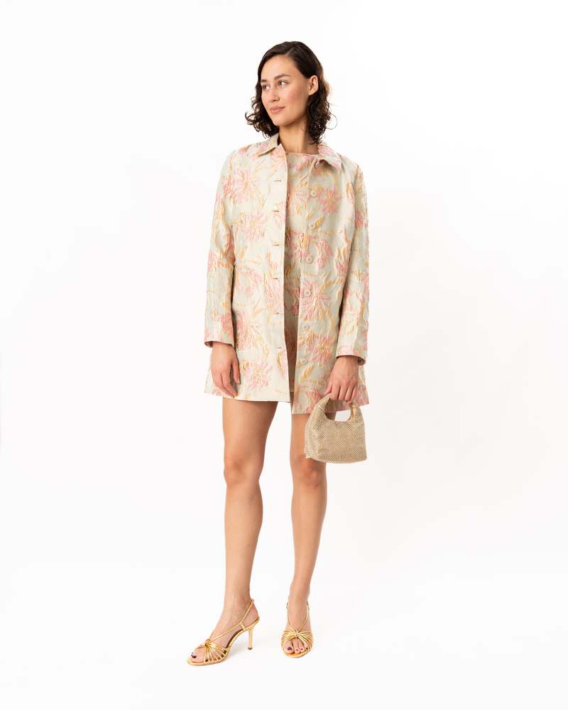 Staud Halton Jacket - Botanica Aloe