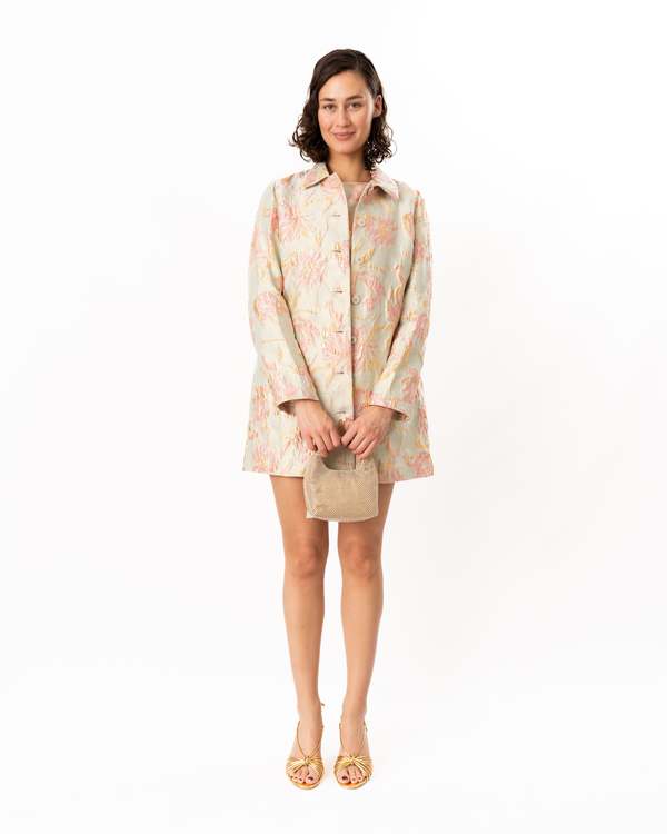 Staud Halton Jacket - Botanica Aloe