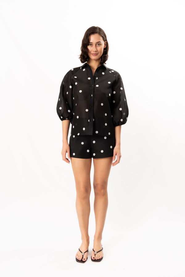 Alexis Narbonne Shorts - Black/White