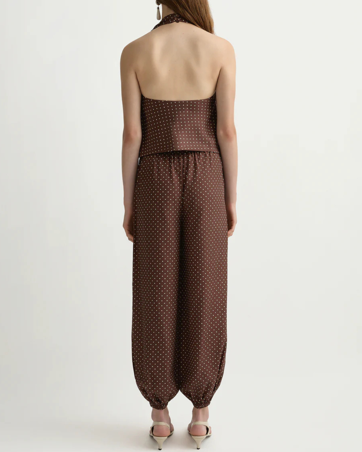 Posse Phoebe Top - Chocolate/ Vanilla - Image 5 of 5