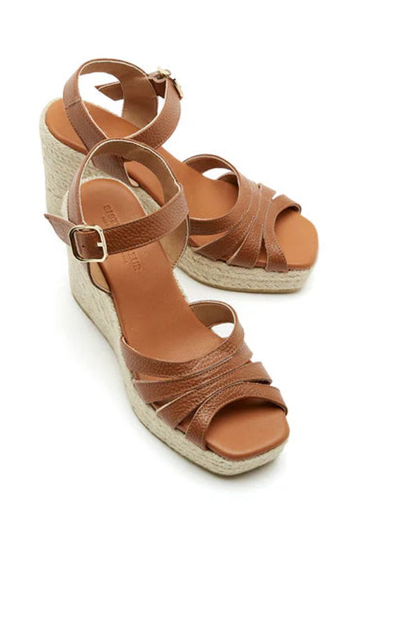 Sister x Soeur Febe Leather Espadrilles