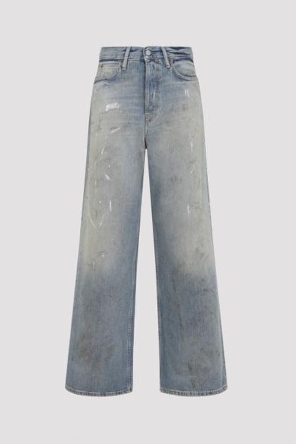 Acne Studios Light Blue Denim Pants