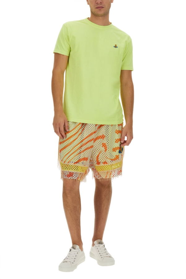 Vivienne Westwood Shorts With Print - Multicolour