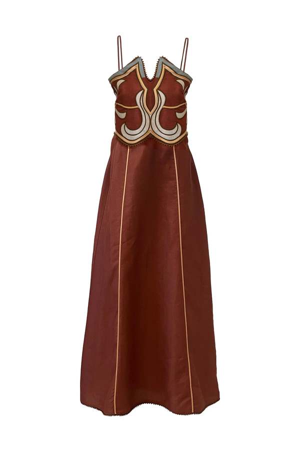 Lug Von Siga Carolina Dress - Terracotta