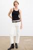 Nili Lotan Lorimer Jean Jeans - Cream - Thumbnail 1