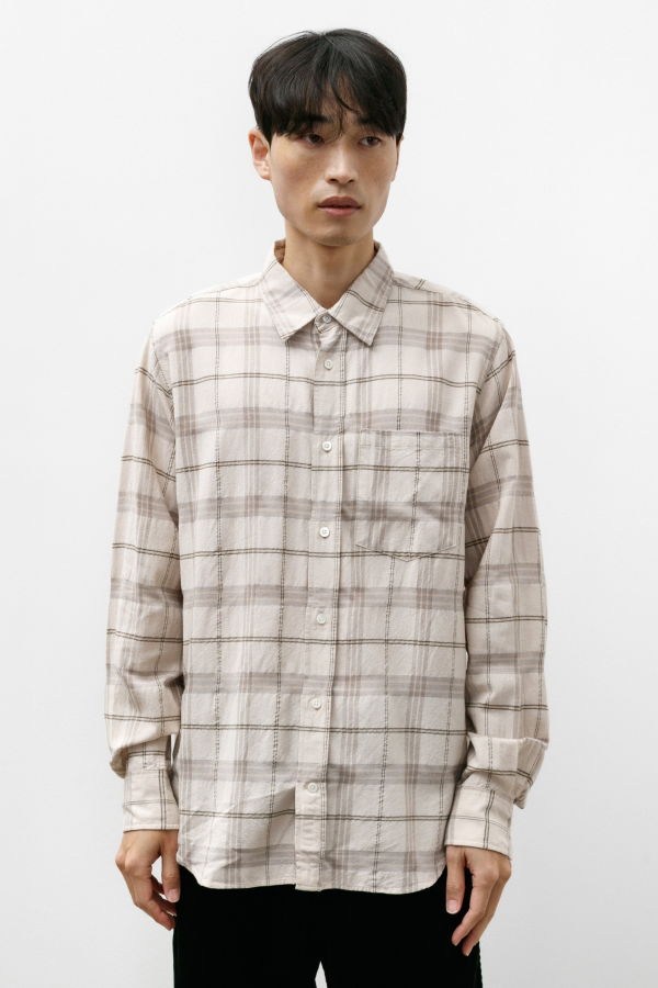 Norse Projects Algot Relaxed Textured Check Shirt