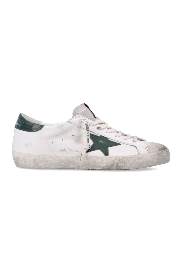 Golden Goose Super Star Sneakers - White Green