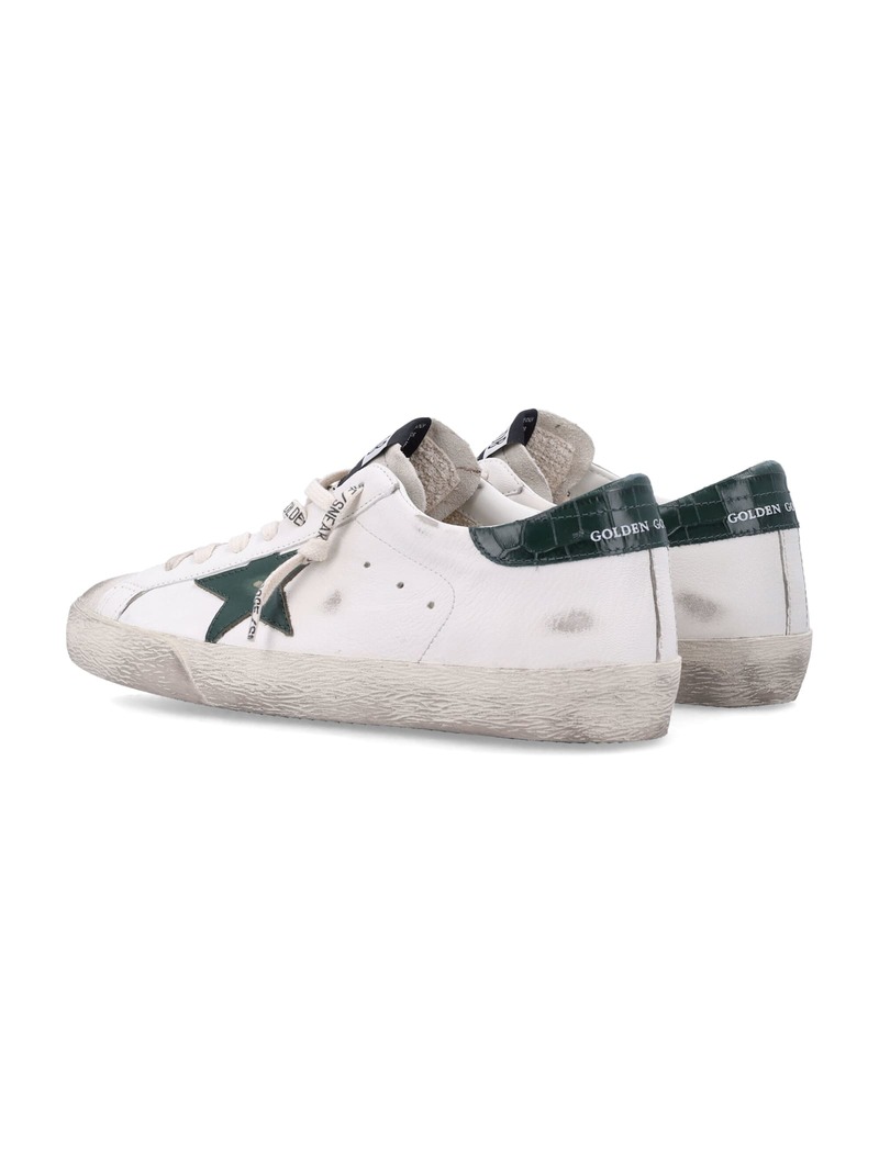 Golden Goose Super Star Sneakers - White Green