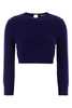 Jil Sander Wool Blend Sweater - Ink Blue - Thumbnail 1