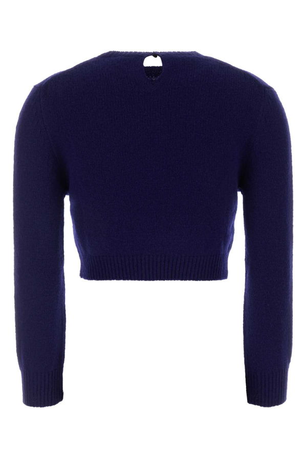 Jil Sander Wool Blend Sweater - Ink Blue