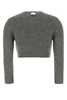 Jil Sander Grey Wool Blend Sweater - Shadow - Thumbnail 2