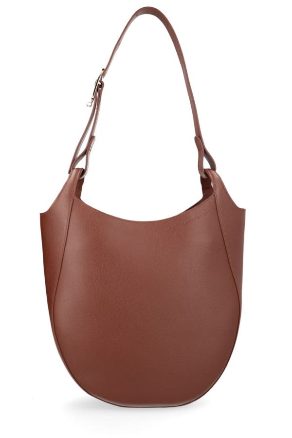 Longchamp Le Foulonn Hobo Bag Large Shoulder Bag - Brown