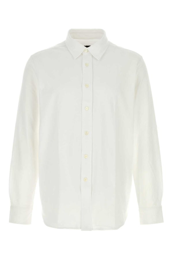 Brioni White Cotton Shirt - White