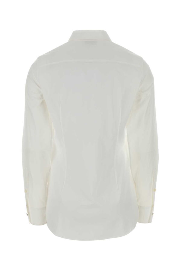 Jil Sander White Poplin Shirt - OPTIC WHITE