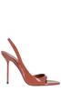 Paris Texas Lidia Slingback Sandal - Patent Rose - Thumbnail 1