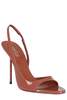 Paris Texas Lidia Slingback Sandal - Patent Rose - Thumbnail 2