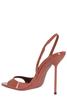 Paris Texas Lidia Slingback Sandal - Patent Rose - Thumbnail 3