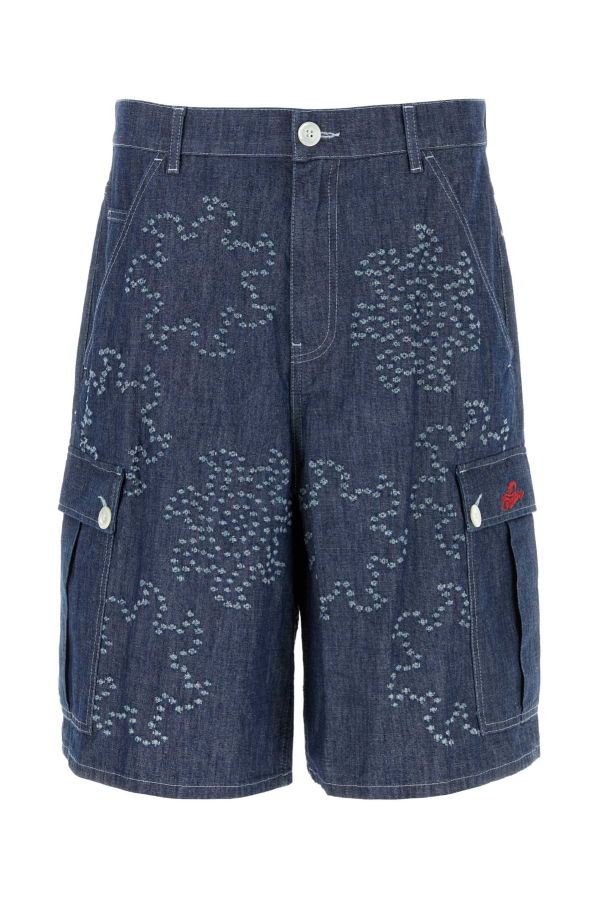 Marni Denim Bermuda Shorts - Orion Blue