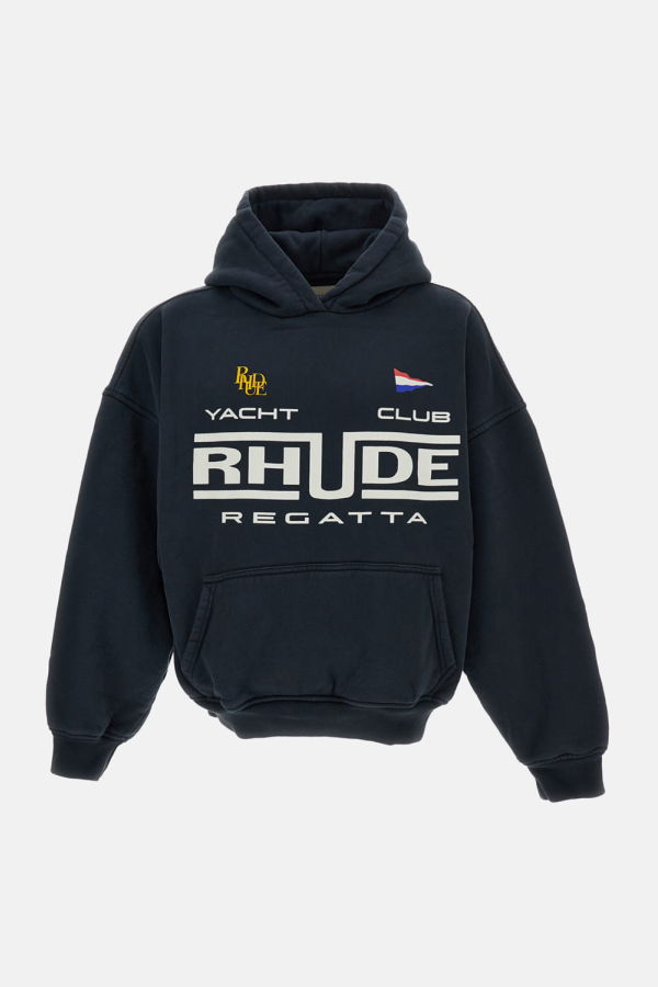 RHUDE Hoodie Sweater - Black