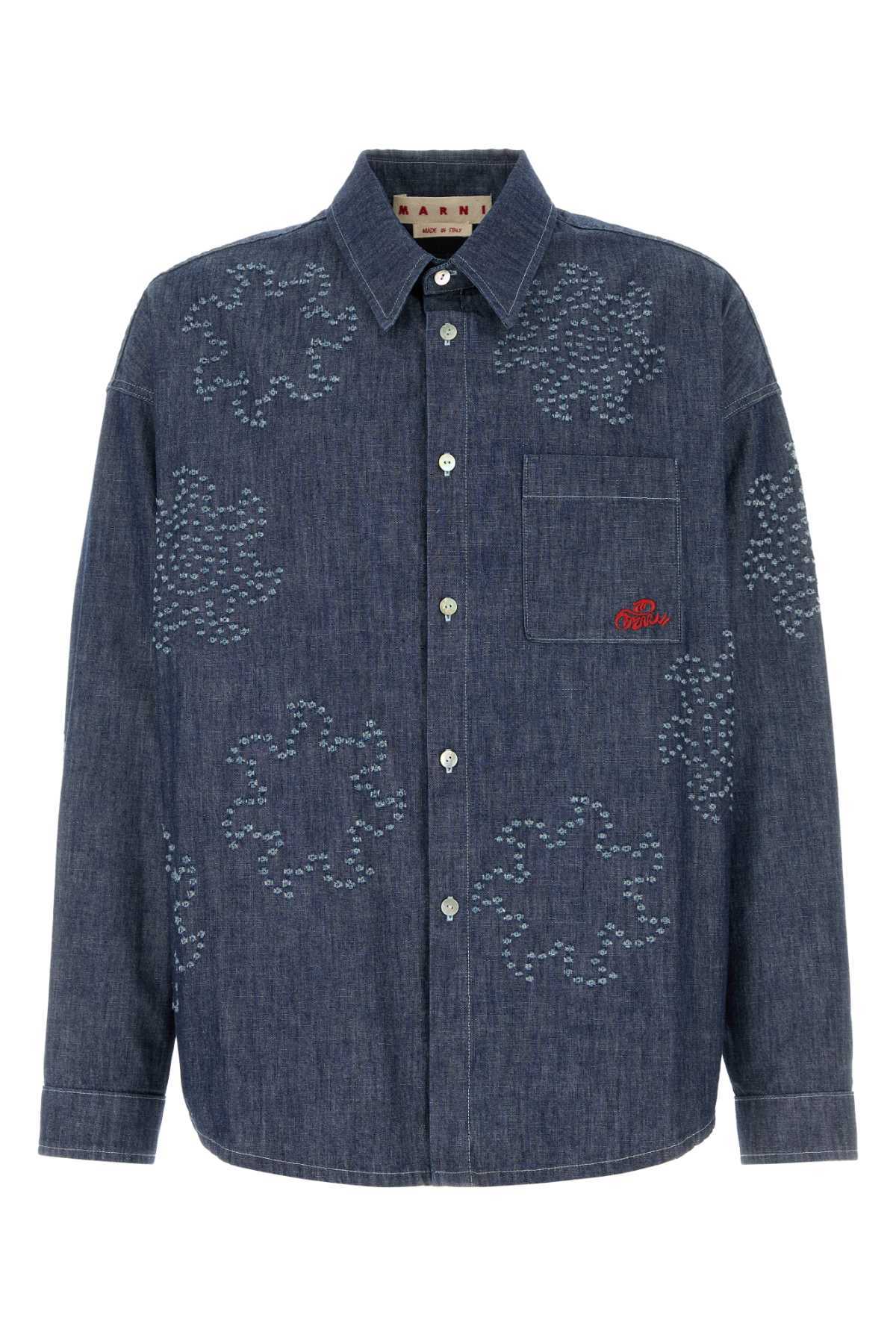 Marni Denim Shirt - Orion Blue - Image 1 of 2