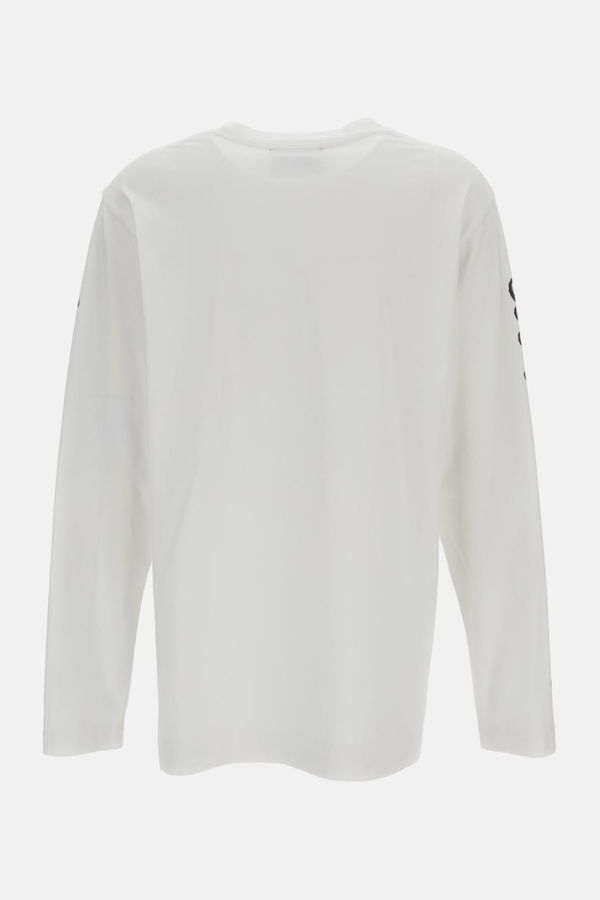 Simone Rocha Dim Sum Logo Print Long Sleeve T-Shirt - White