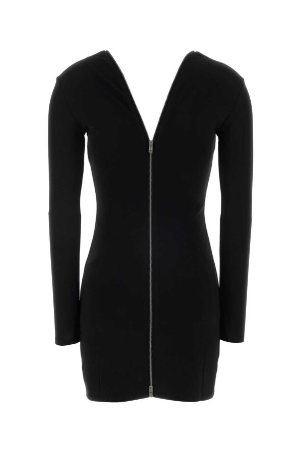 ALEXANDER WANG Stretch Viscose Mini Dress - Black