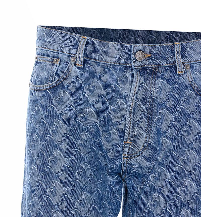 Lanvin Denim Pants - Blue