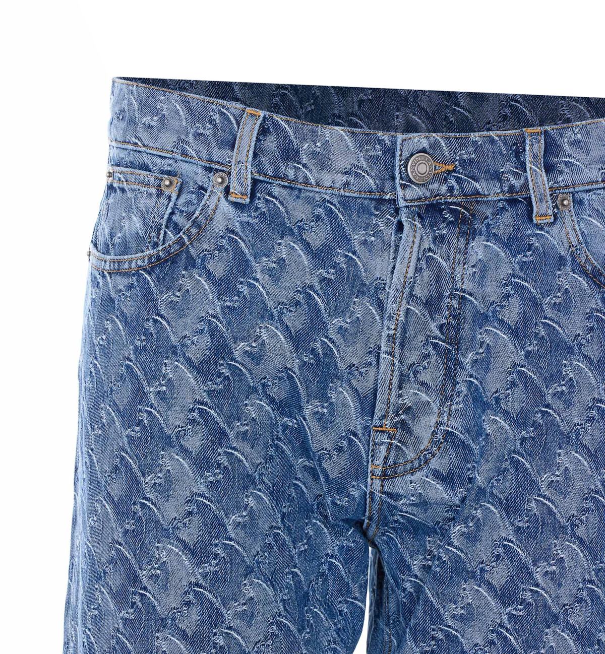 Lanvin Denim Pants - Blue - Image 4 of 4