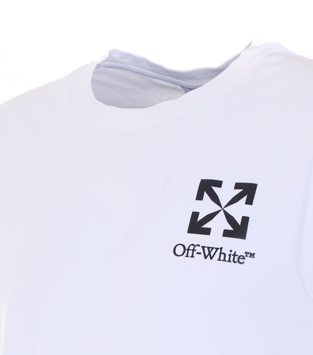 Off-White Small Arrow T-Shirt - White - Image 3 of 4