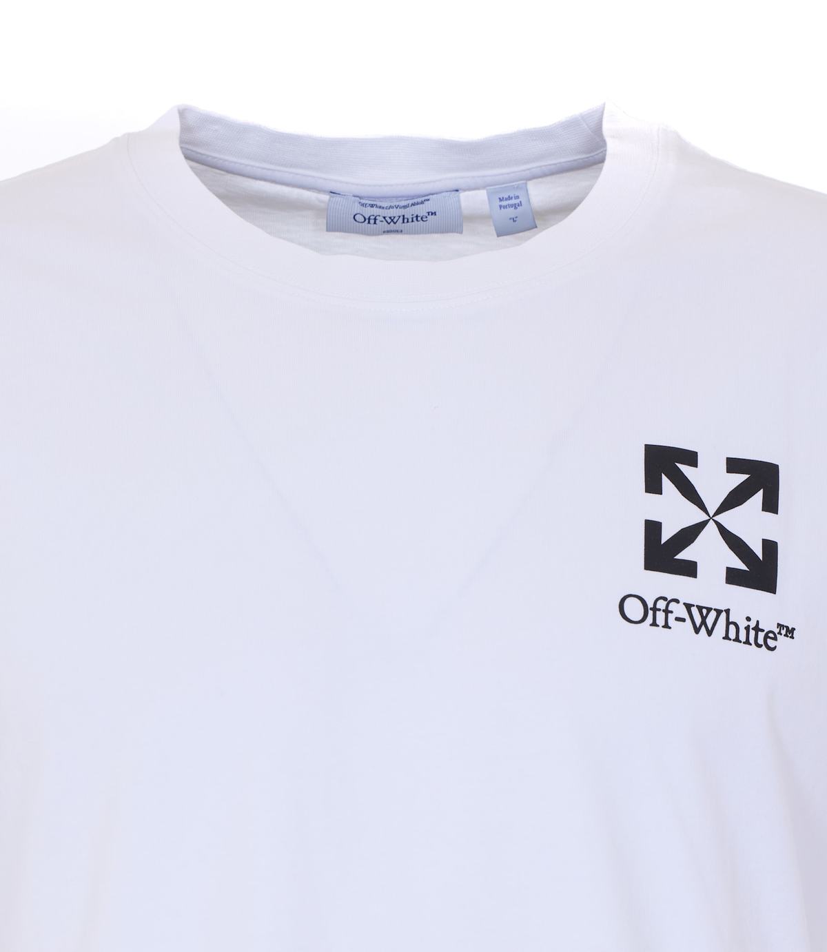Off-White Small Arrow T-Shirt - White - Image 4 of 4