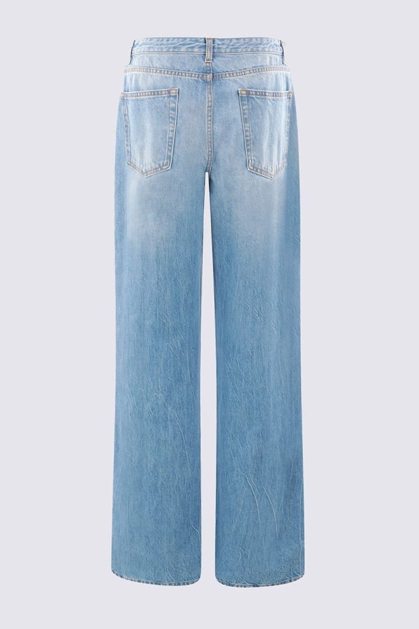 The Row Cotton Denim Jeans - Blue