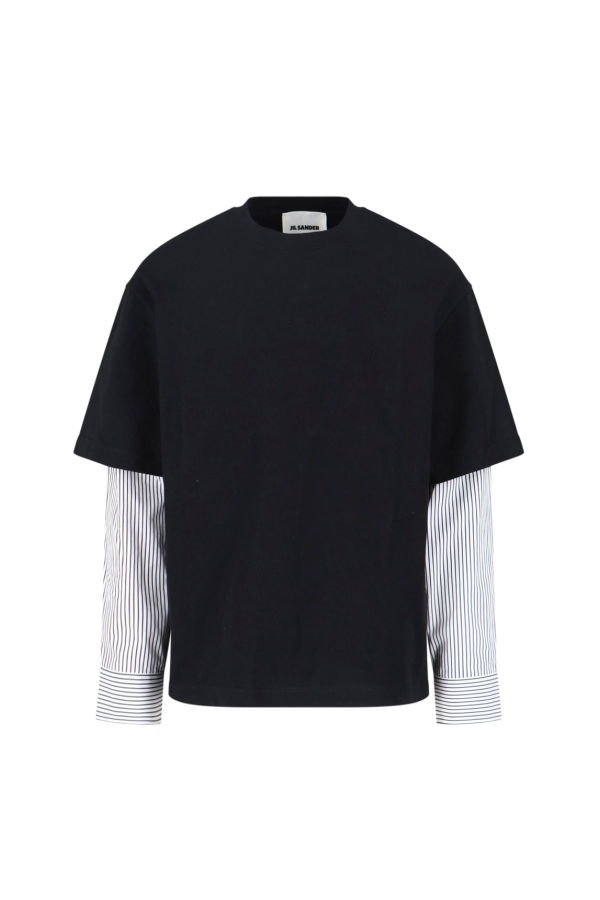 Jil Sander Crew-Neck T-Shirt - Black