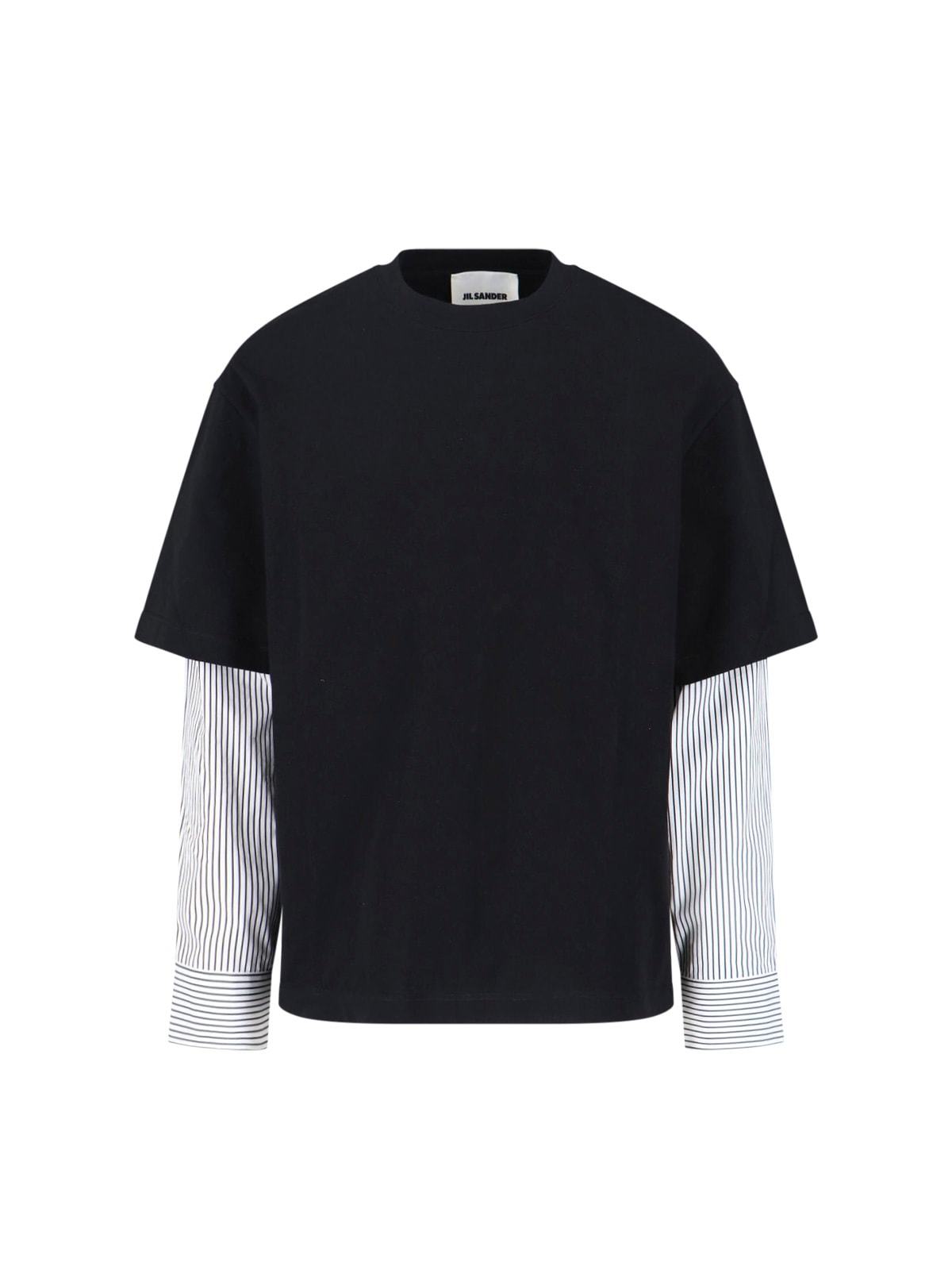 Jil Sander Crew-Neck T-Shirt - Black - Image 1 of 5