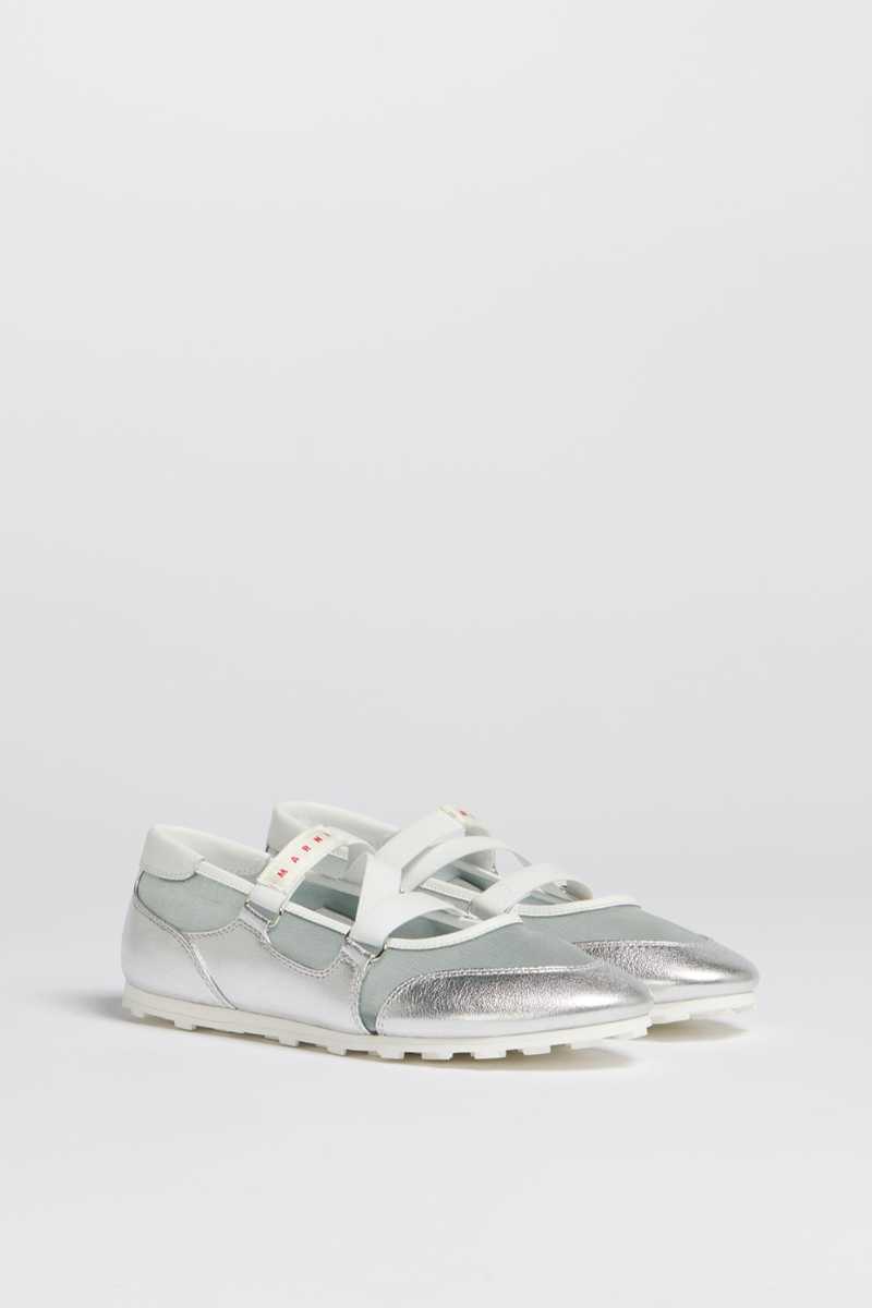 Marni Soccer Retro Ballerina Trainers