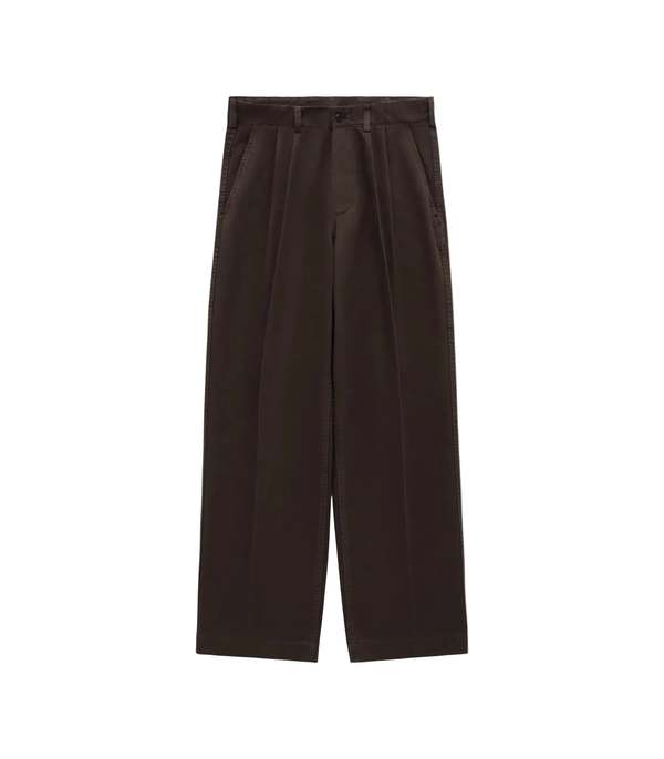 Knickerbocker Canal Pleated TwillForm Pant - Black Olive