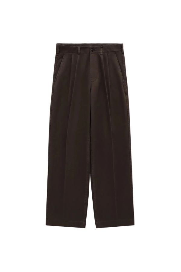 Knickerbocker Canal Pleated TwillForm Pant - Black Olive