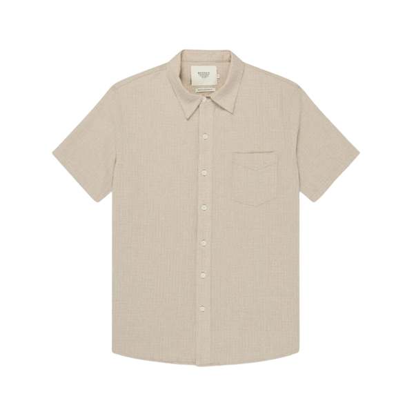 MONADIC Fillmore Linen Shirt - Tan MONADIC Fillmore Linen Shirt - Tan