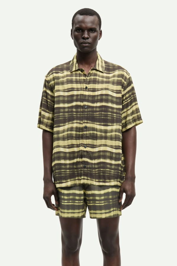 Samsøe Samsøe X Shirt Wavy Check Shirt