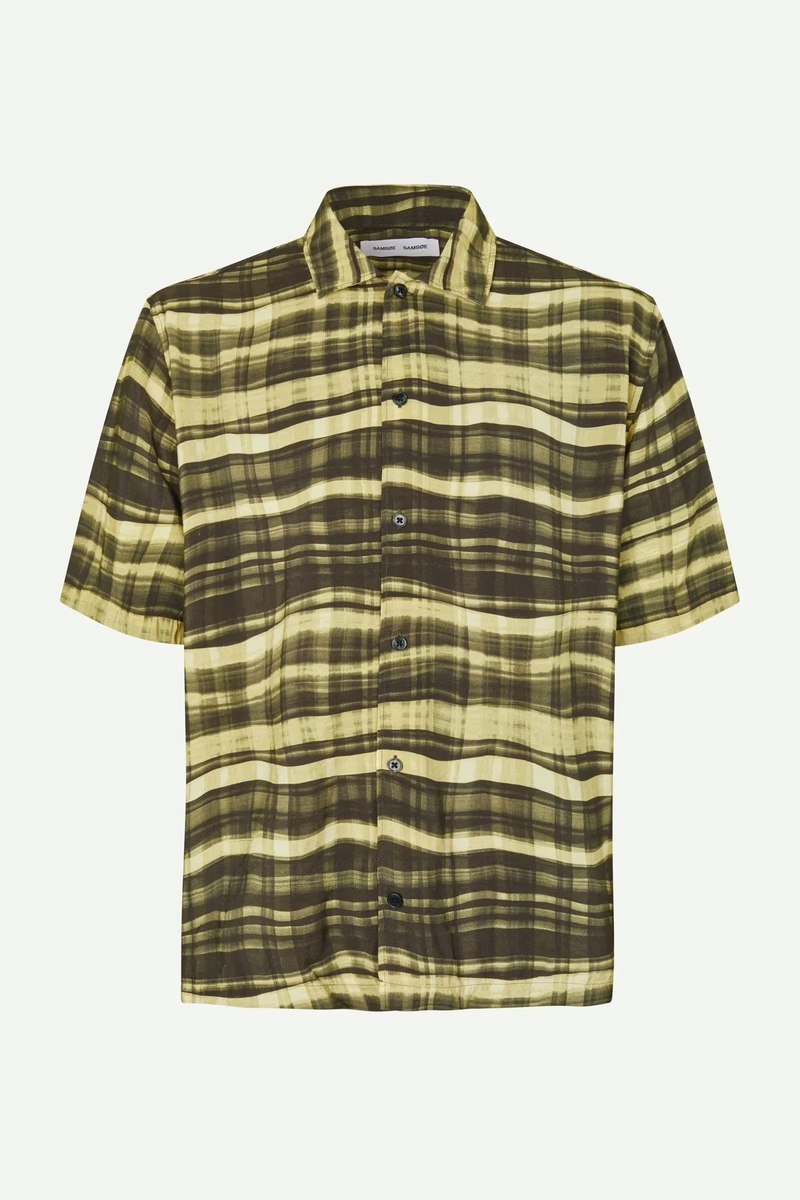 Samse Samse X Shirt Wavy Check Shirt