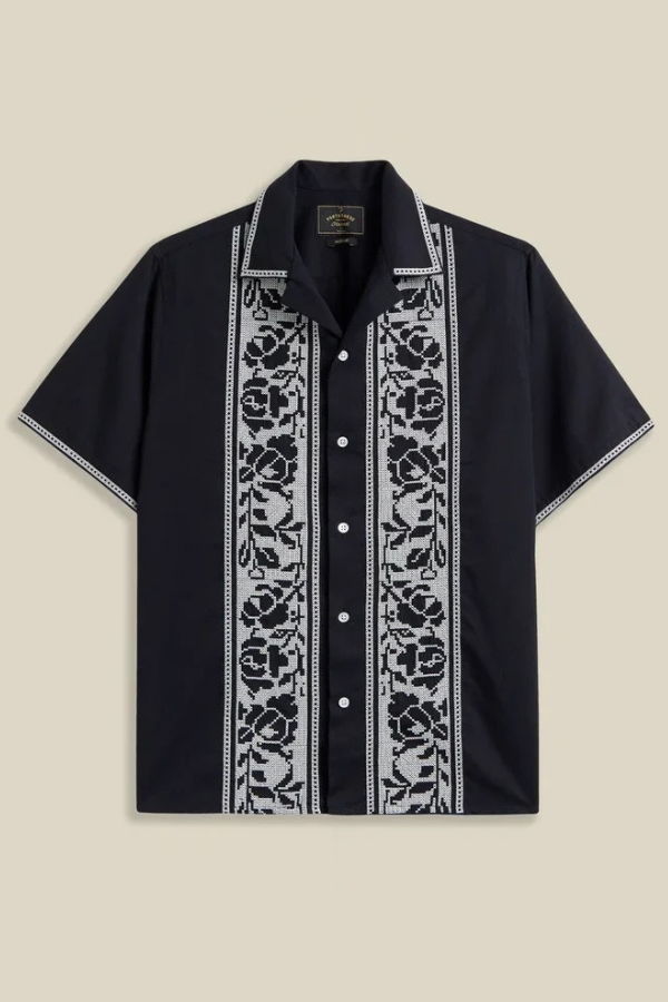 Portuguese Flannel Cross Stitch Shirt